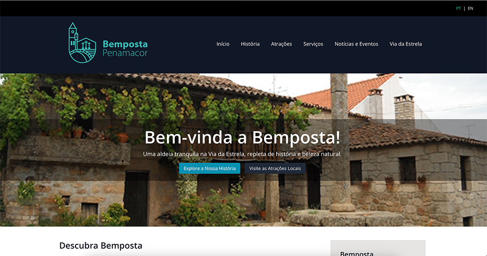 New Website for Bemposta