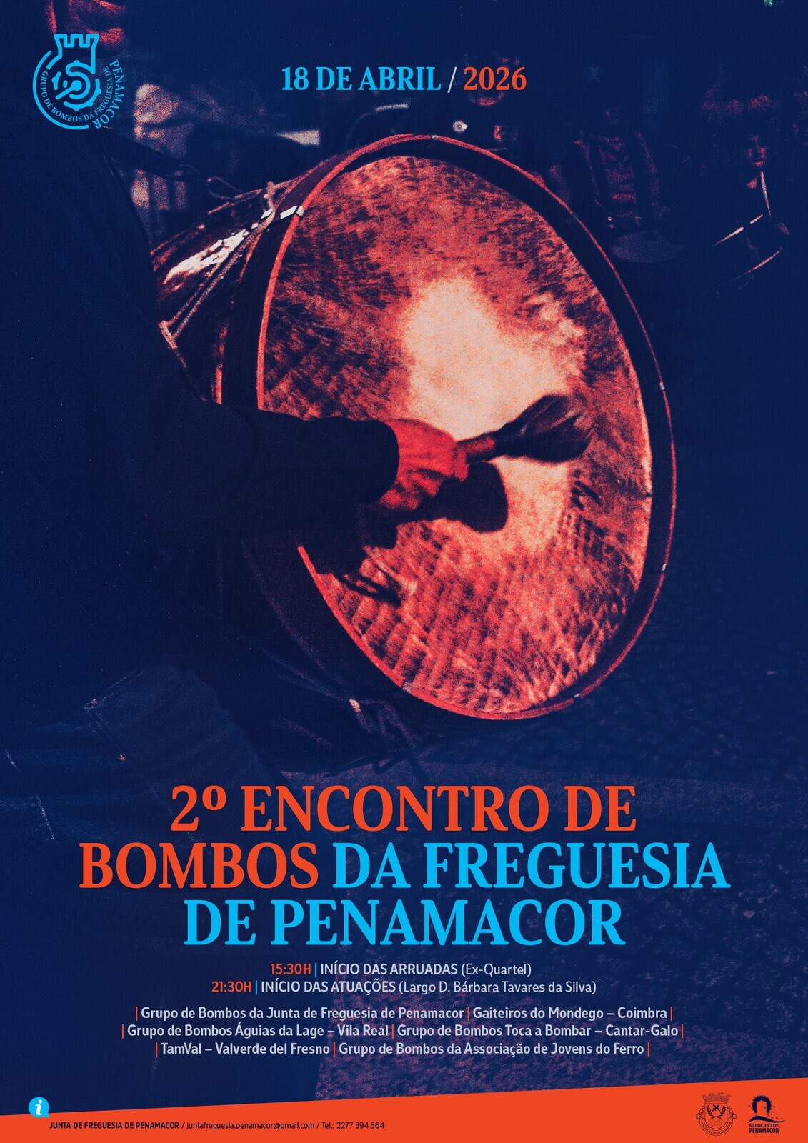 2.º Encontro de Bombos da Freguesia de Penamacor