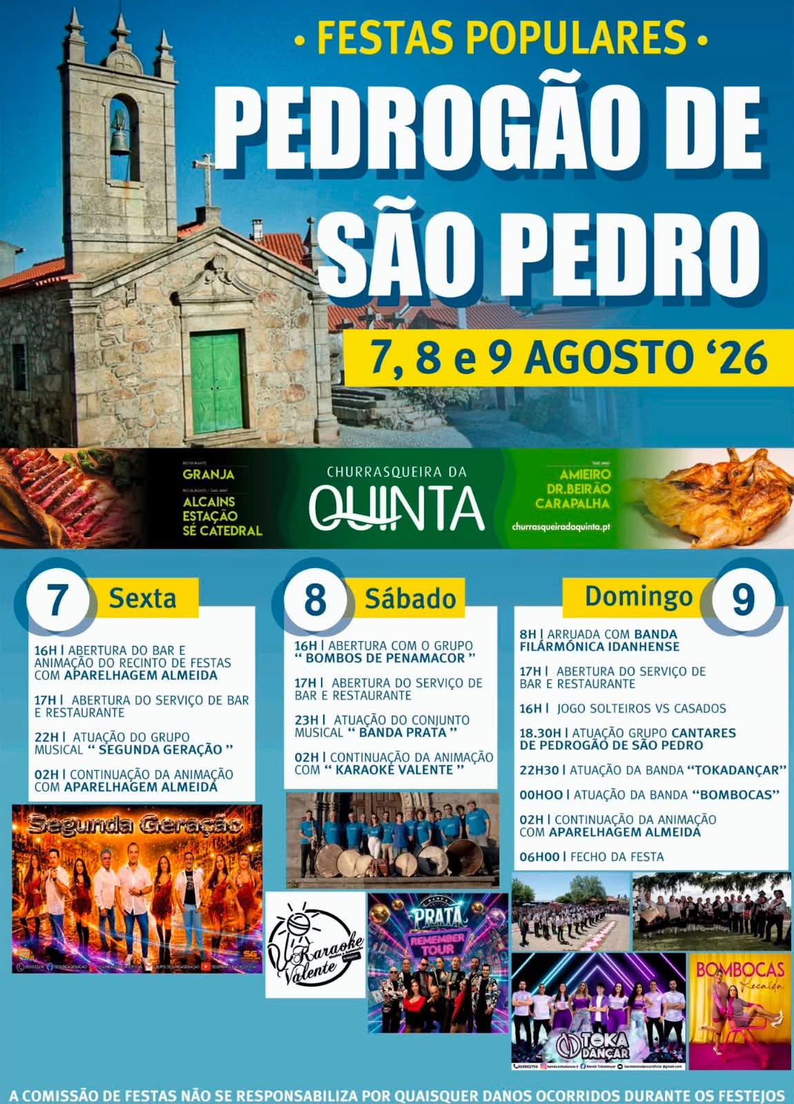 Pedrogão de São Pedro Summer Festival 2026